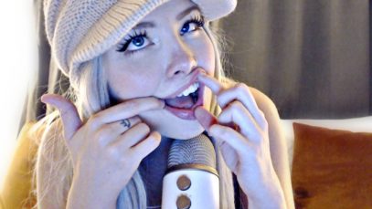 ASMR-Ear Eating *INTENSE Mouth & Teeth Sounds* (No Talking) Breathing Sounds