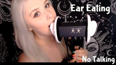 ASMR Ear Eating ? Kissing & Fluttering | NO Talking!