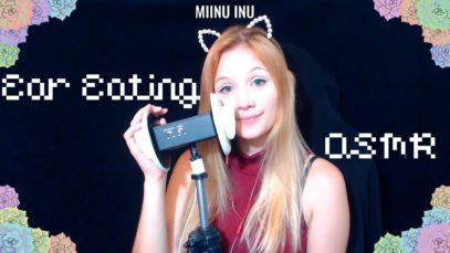 ASMR Ear Eating / Kissing / Tongue Fluttering 1 HOUR