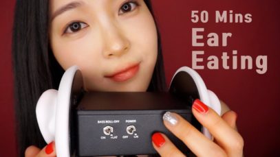 ASMR Ear Eating So far 50mins Edited