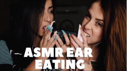 ASMR Ear eating ~ Tingles ~ Ear Licking ~ Nibbling ~ Massage ~ 3DIO ~ Angelic, MANU, MARU …