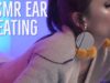 ASMR Ear Eating with 3Dio, My First Time