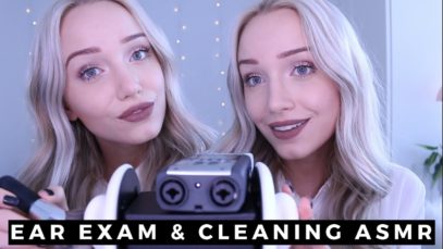 ASMR Ear Exam & Cleaning Binaural (Mic Brushing, Personal Attention) To Help You Sleep | GwenGwiz