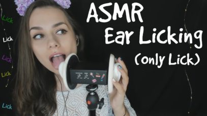 ~ ASMR Ear Licking 3Dio (ONLY LICKING) for Tingle Immunity ??✨