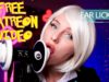 ASMR Ear Licking & AHEGAO (Free Patreon video) 6000 likes+3500 comments = 1 patreon vid on YT