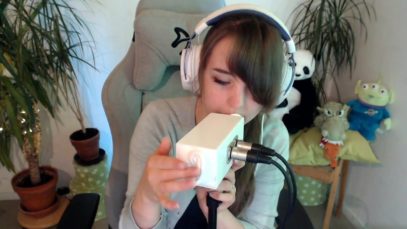 ASMR – ear licking and finger flutters