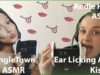 ASMR Ear Licking ? And Kisses ? With TingleTown ASMR ✨