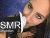 ASMR Ear licking, eating and nibbling, 3Dio mic