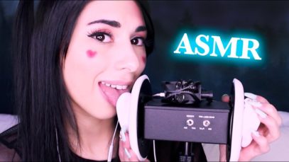 ASMR Ear Licking for INTENSE TINGLES & SLEEP  | 3dio Ear to Ear Triggers | Relaxing Mouth Sounds