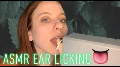 ASMR | Ear Licking ? mouth sounds, ear to ear kisses, ear eating, personal attention, SKSK