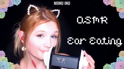 ASMR Ear Licking / Nomming / Eating / Kissing