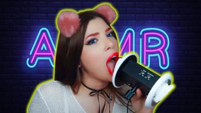 ASMR Ear Licking | Tingling Mouth Sounds To Give You The Chills | ASMR Girlfriend Comfort