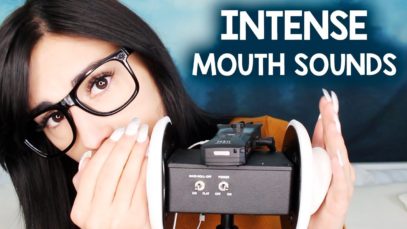ASMR Ear Licking to help you Sleep | Inaudible Whisper and Mouth Sounds | 3dio Ear to Ear | INTENSE
