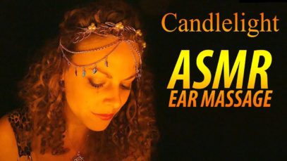 ASMR Ear Massage, Ear to Ear ASMR Whisper, Ear Cupping, Blowing & Brushing Binaural Sleep Relaxation