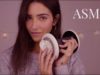 ASMR Ear Massage (Lotion sounds, Ear Muffs, Ear Brushing) + Zippo