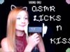 ASMR Ear nomming & kisses with some rambles