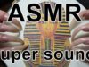 ASMR ear sound egyptian tambourine nail tapping