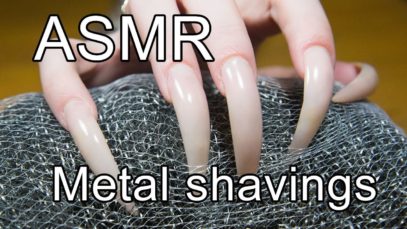 ASMR ear sound for sleep and metal shavings
