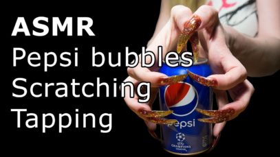 ASMR ear to ear, how to open Pepsi if yours long nails lifehack