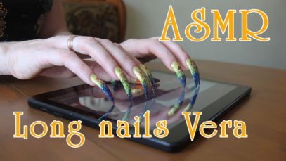 ASMR ear to ear Nail sounds scratching tapping tablet
