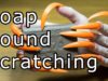 ASMR ear to ear nails sound scratching, tapping soap