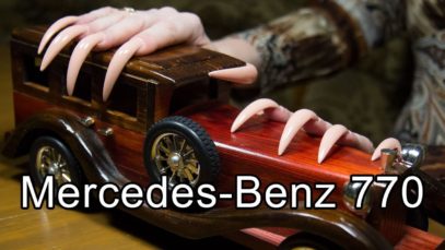 ASMR ear to ear sound How to restore the car Mercedes Benz 770