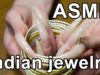 ASMR ear to ear, sound indian jewelry, bangles, nail tapping