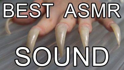 ASMR ear to ear sound nails sound tapping & scratching