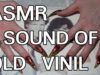 ASMR ear to ear sound scratching tapping vinyl