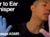 ASMR Ear to Ear Whispering & Almost Inaudible +  Scratching Sounds