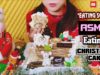 ASMR EATING CHRISTMAS CAKE | LINH-ASMR