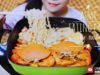 ASMR Eating Crab Samyang Spicy Noodles, mukbang| LINH-ASMR