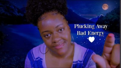 ASMR | Eating/Plucking/Flicking Away Bad Energy ?✨ (Camera Tapping, Personal Attention)