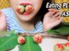 ASMR Eating plum, eating sound, mukbang| LINH-ASMR