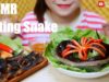 ASMR Eating Snake,traditional food,mukbang,eating sound| LINH-ASMR