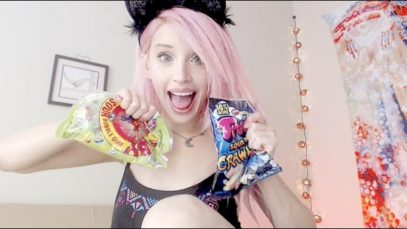 ASMR Eating Sour Candy