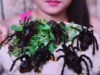 ASMR eating SPIDER challenge (EXOTIC FOOD eating sound)| LINH ASMR