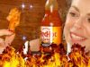 ASMR Eating TOO HOT Wings, Spicy Buffalo Wings – Whispers & Mouth Sounds