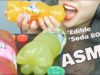 ASMR EDIBLE SODA BOTTLE (SOFT RELAXING EATING SOUNDS) NO TALKING | SAS-ASMR
