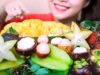 ASMR Exotic Fruit Platter (CRUNCHY EATING SOUNDS) No Talking | LINH-ASMR