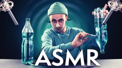 ASMR ?Experimenting DEEP & LOW Resonance of Water Bottles
