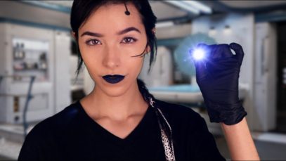 ASMR Eye Exam – Space Travel Medical Series