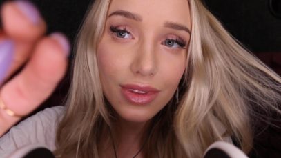 ASMR Face Plucking, Whispers, Positive Affirmations (3dio) | Let Me Relax You