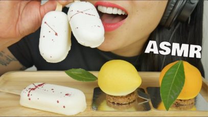 ASMR FANCY PASTRY CAKE BARS (SOFT CHOCOLATE CRUNCH EATING SOUNDS) NO TALKING | SAS-ASMR