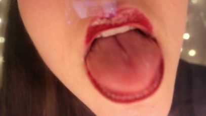 ASMR Fast Aggressive glass licking/lens licking
