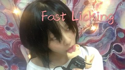ASMR FAST EAR LICKING AND EATING｜BOUNCE TONGUE