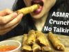 ASMR Filipino Lumpia / Spring Rolls (CRUNCHY EATING SOUNDS) No Talking | SAS-ASMR