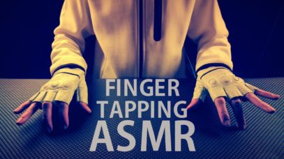 ASMR Finger Tapping (Sticky) Hand Movements ??NO TALKING