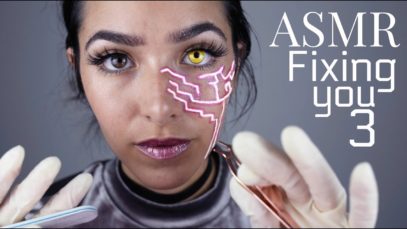 ASMR Fixing You 3 (3DIO: Gloves sounds, Ear cleaning, Face Brushing, Scratching sounds and +