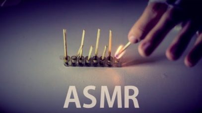 [ASMR] Fizzling Matches #3 – NO TALKING
